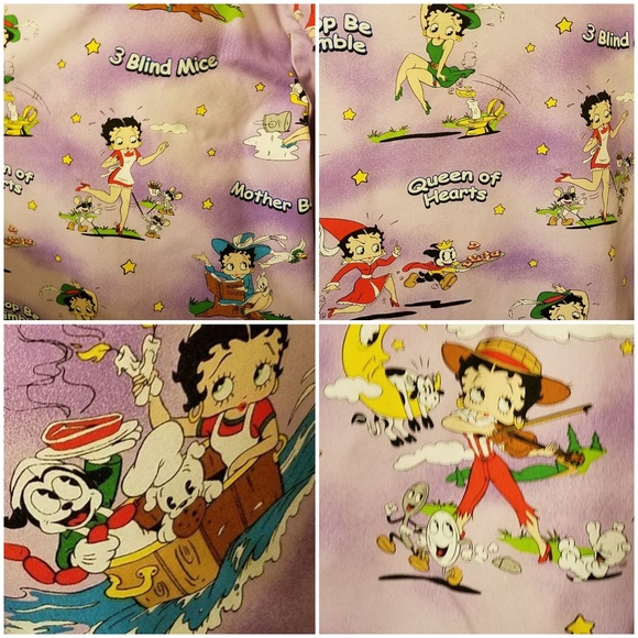 Scrub top smock Betty Boop - Picture 3 of 8